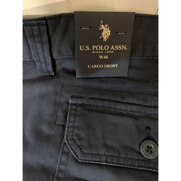 New US Polo Assn. Cargo Shorts Men’s Sz 46 Gray NWT - Picture 4 of 8